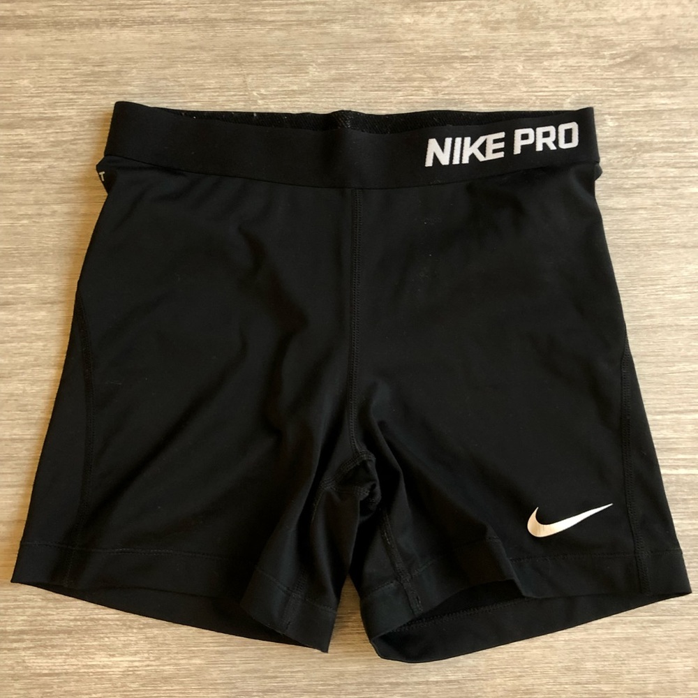 Nike Pro Dri-Fit Black Spandex Shorts